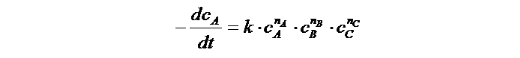 Velocity law